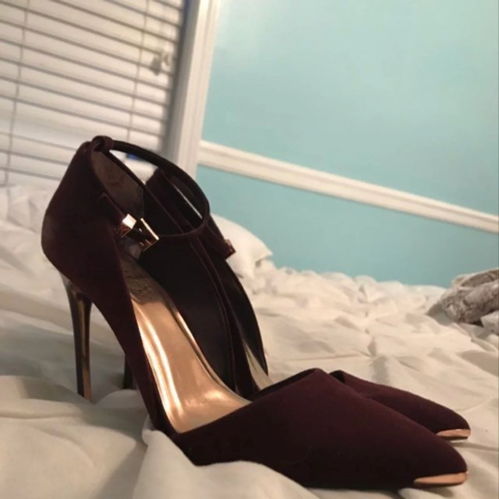 Maroon Ted Baker Heels
